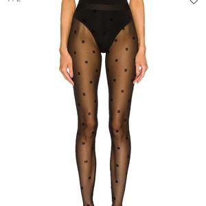 GIVENCHY 4G Jacquard Transparent Legging